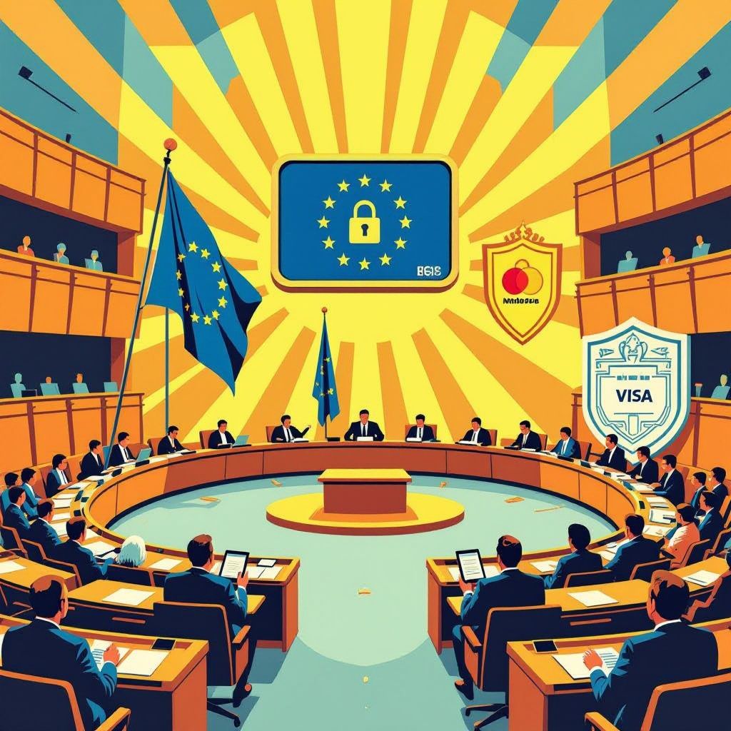 eu-parlement eist privacy en limieten voordat digitale euro mag rollen
