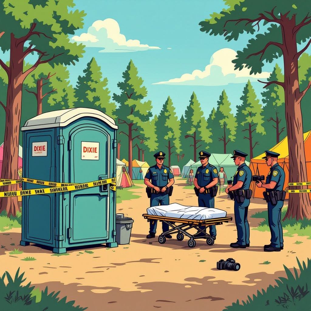lichaam van pasgeborene gevonden in dixie op electric forest: politie zoekt getuigen