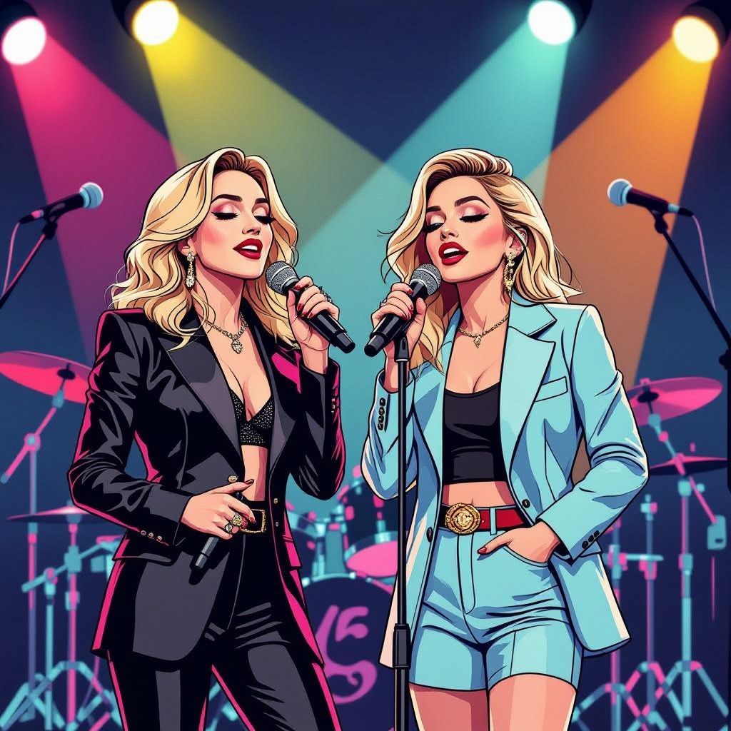 Madonna en Sabrina Carpenter lijden zich samen voor 'Bring Your Love'