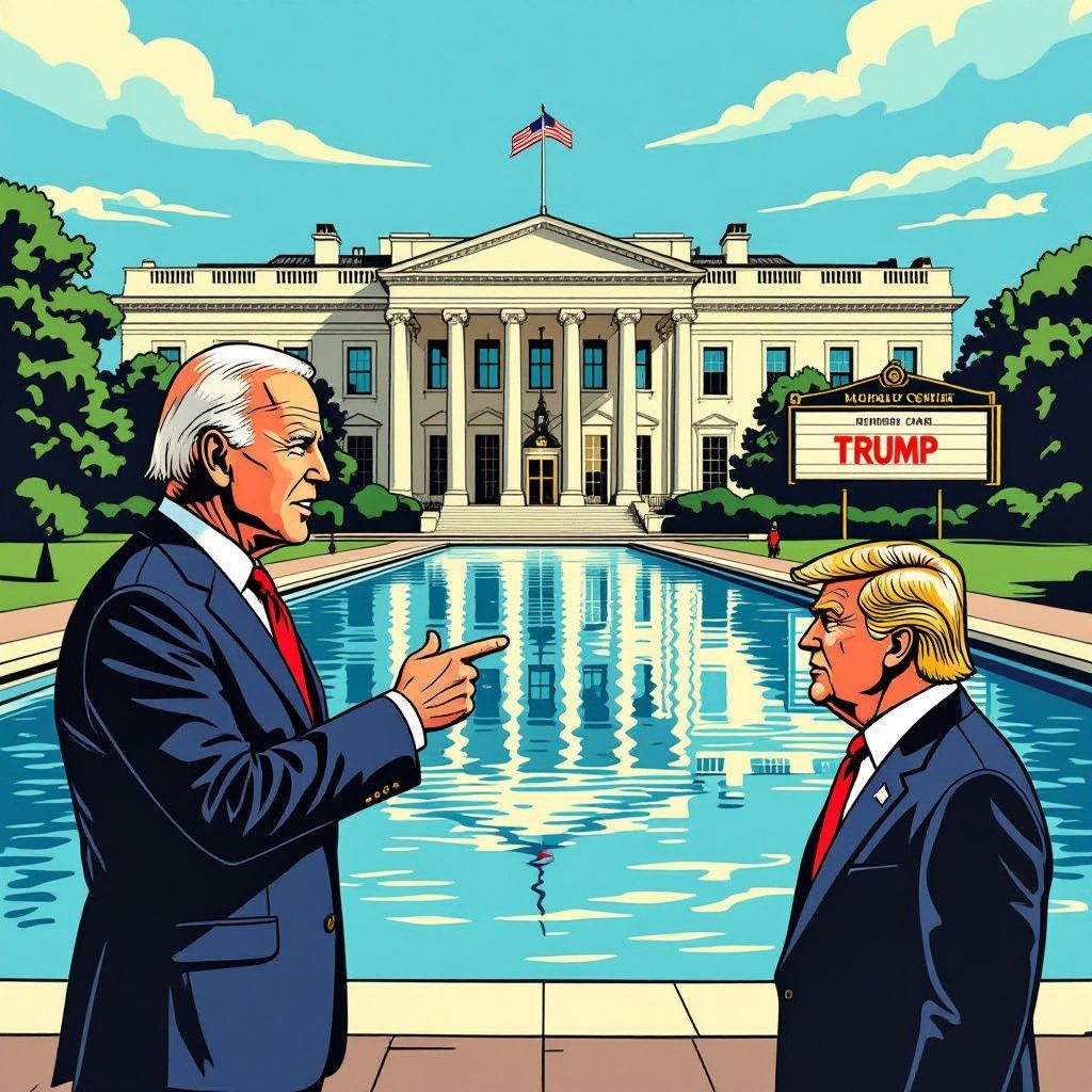 biden noemt trump 'loser' en haalt uit tegen 'ijdelheidsprojecten' in washington