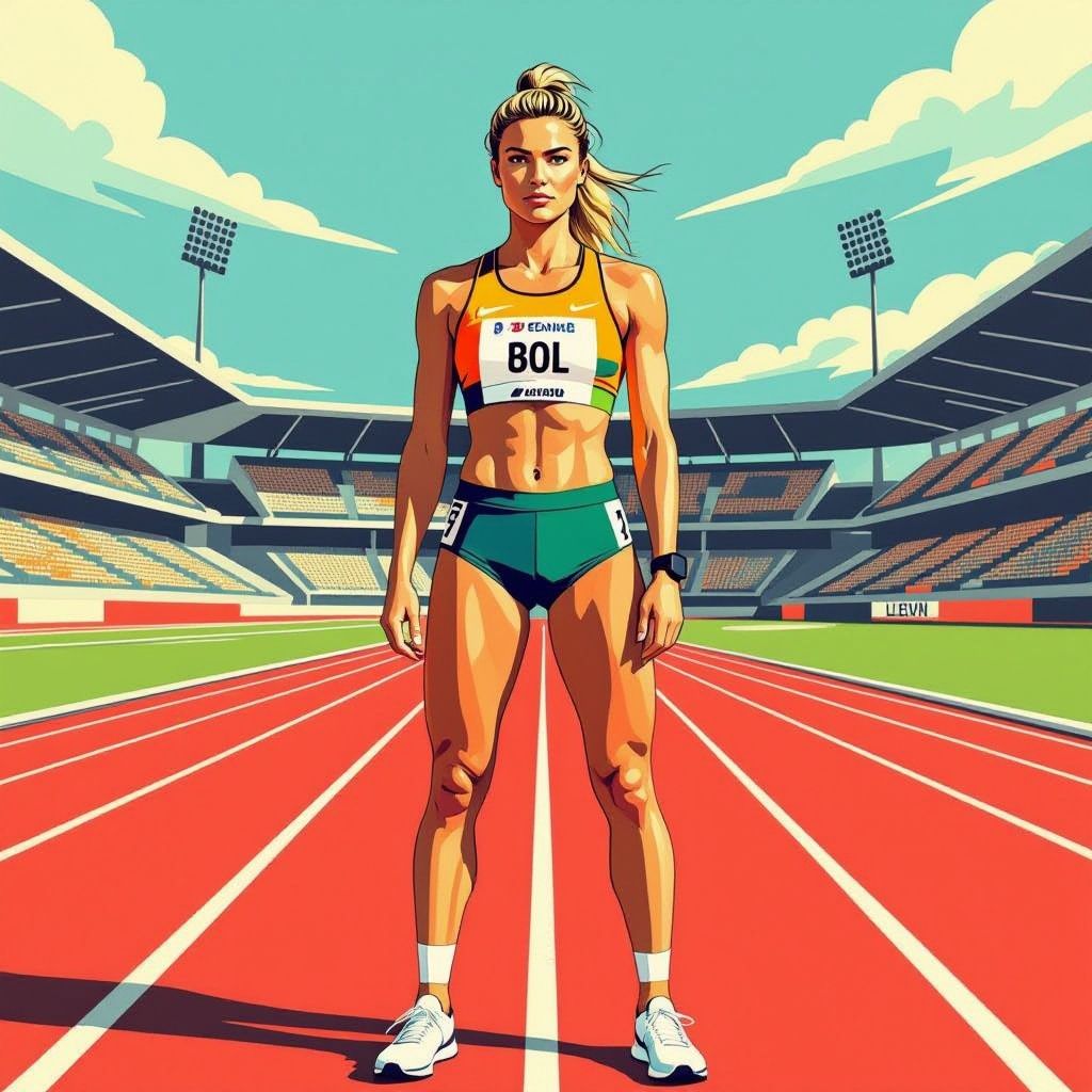 femke bol stapt terug van wedstrijd in liévin door peesblessure