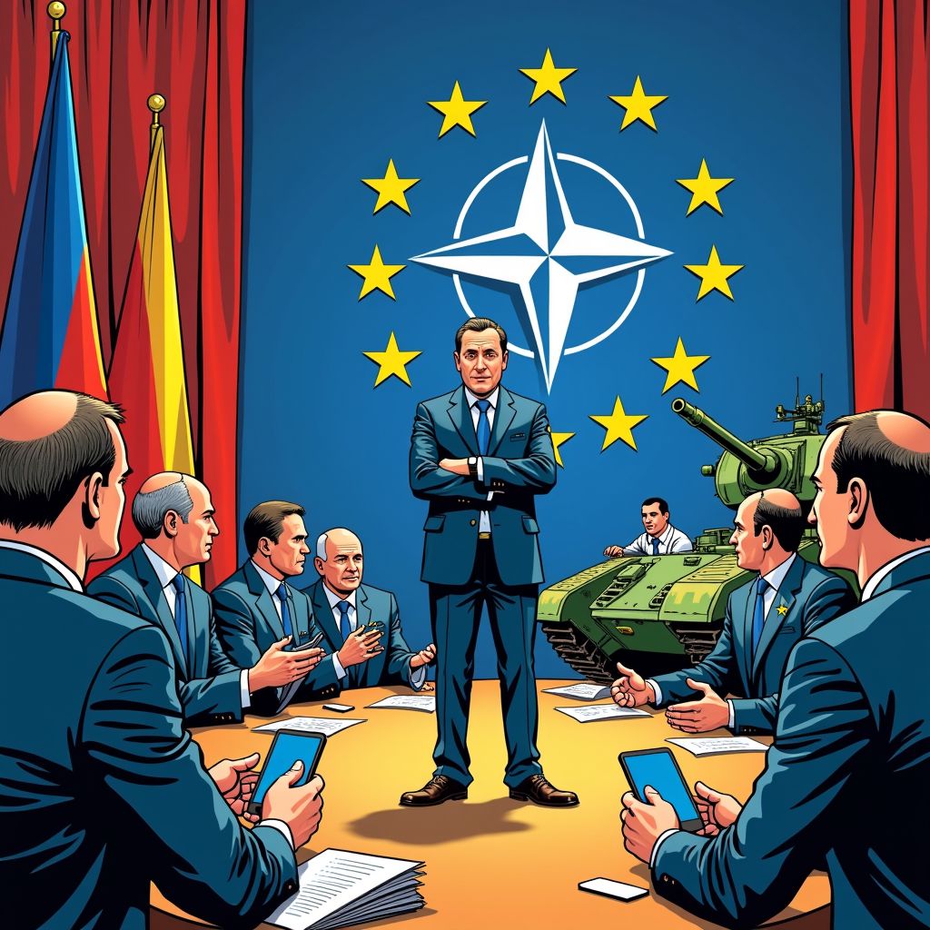 Europa zoekt eigen weg na amerikaanse dreigementen over NAVO