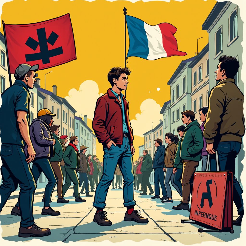 dood van rechtsextremist schokt frankrijk