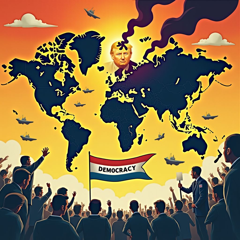 autoritaire golf dreigt democratieën weg te vagen