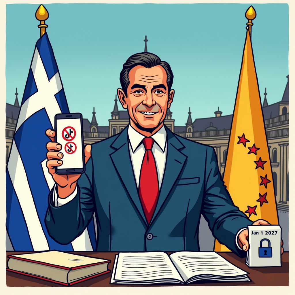 eu onder druk: griekenland wil social media-slot voor onder-15's