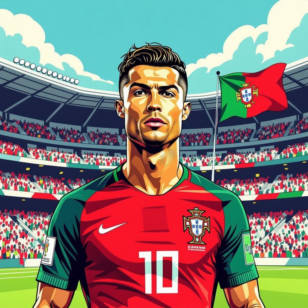 cristiano ronaldo, 41, leads portugal into world cup battle against dr congo