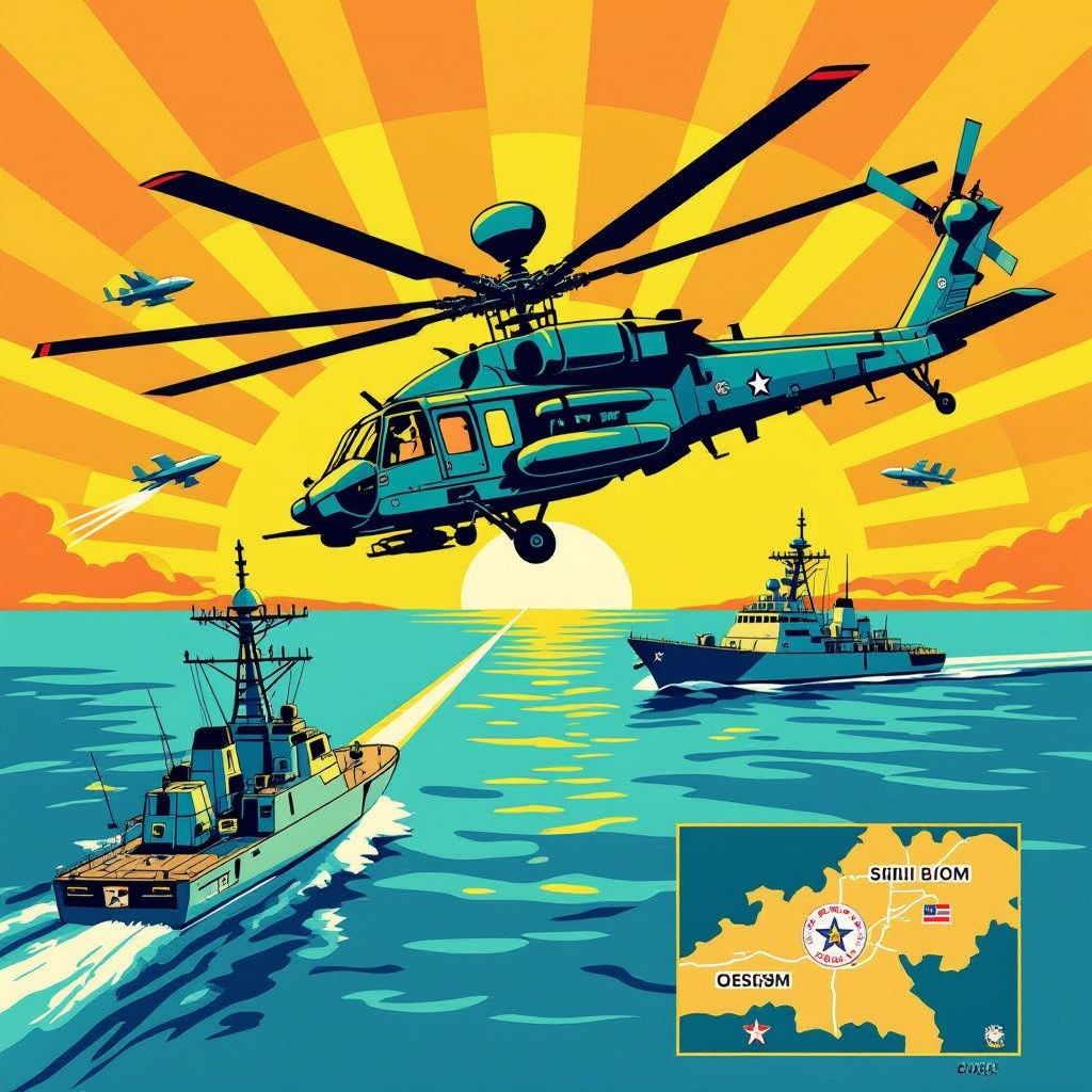 escalatie bij straalt van hormuz na neergeschoten apache: vs slaat doelgericht terug