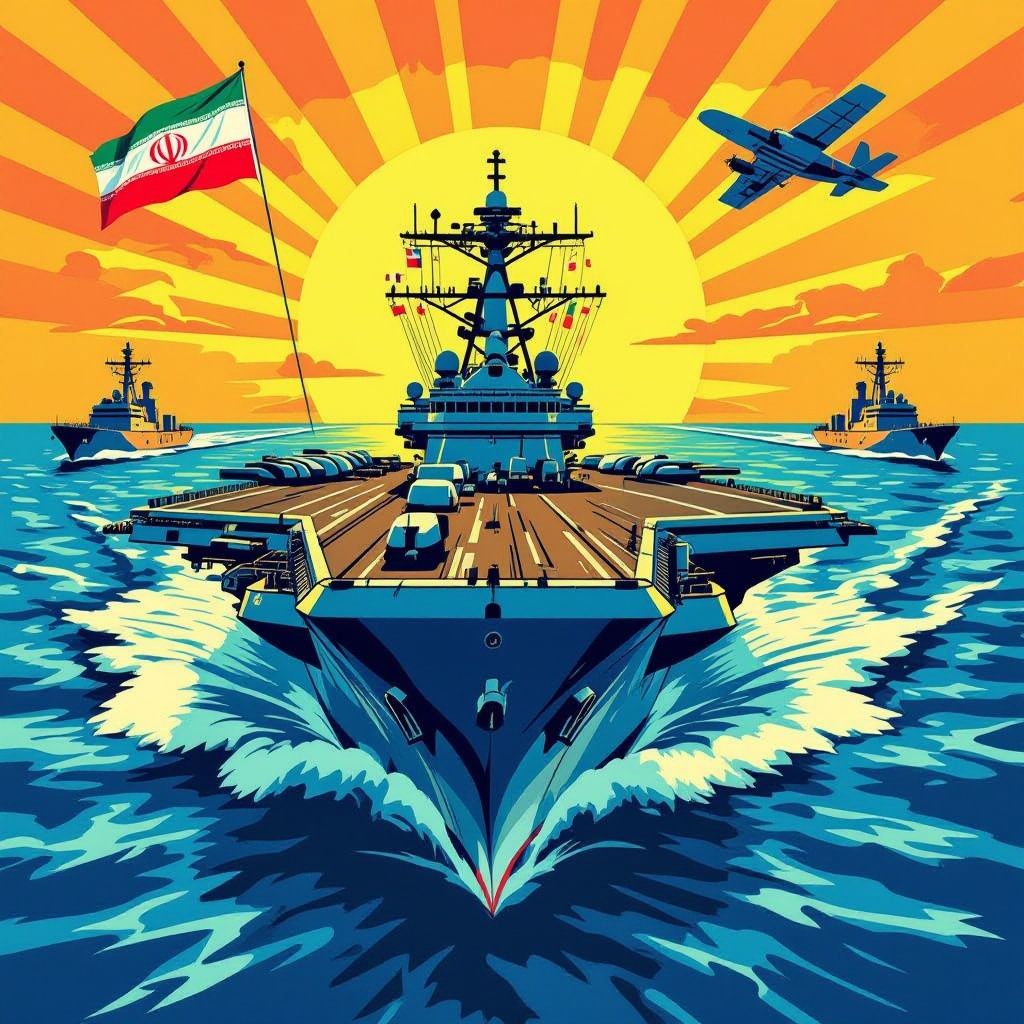 vs en iran op het scherpst van de snee na troepenversterking