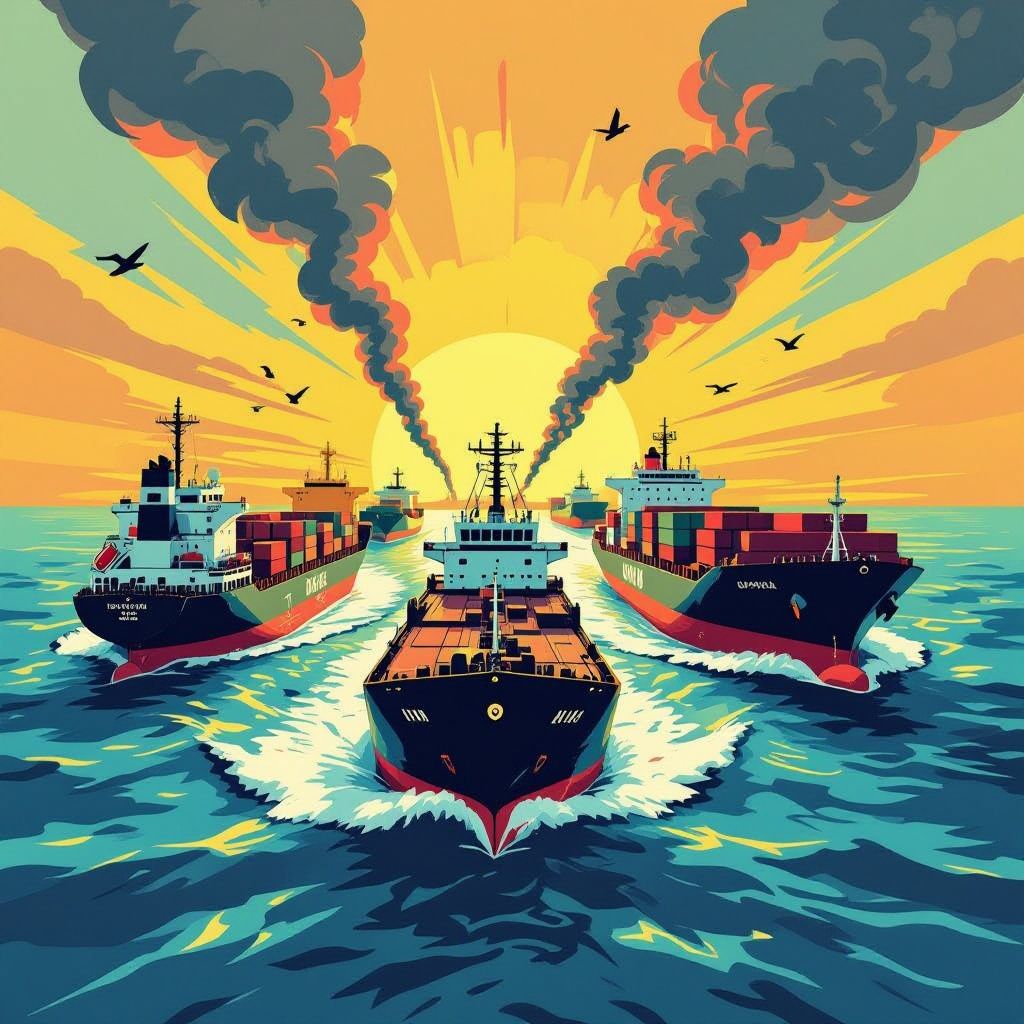 Iran beschiet schepen in de Straat van Hormuz tijdens piekspanning