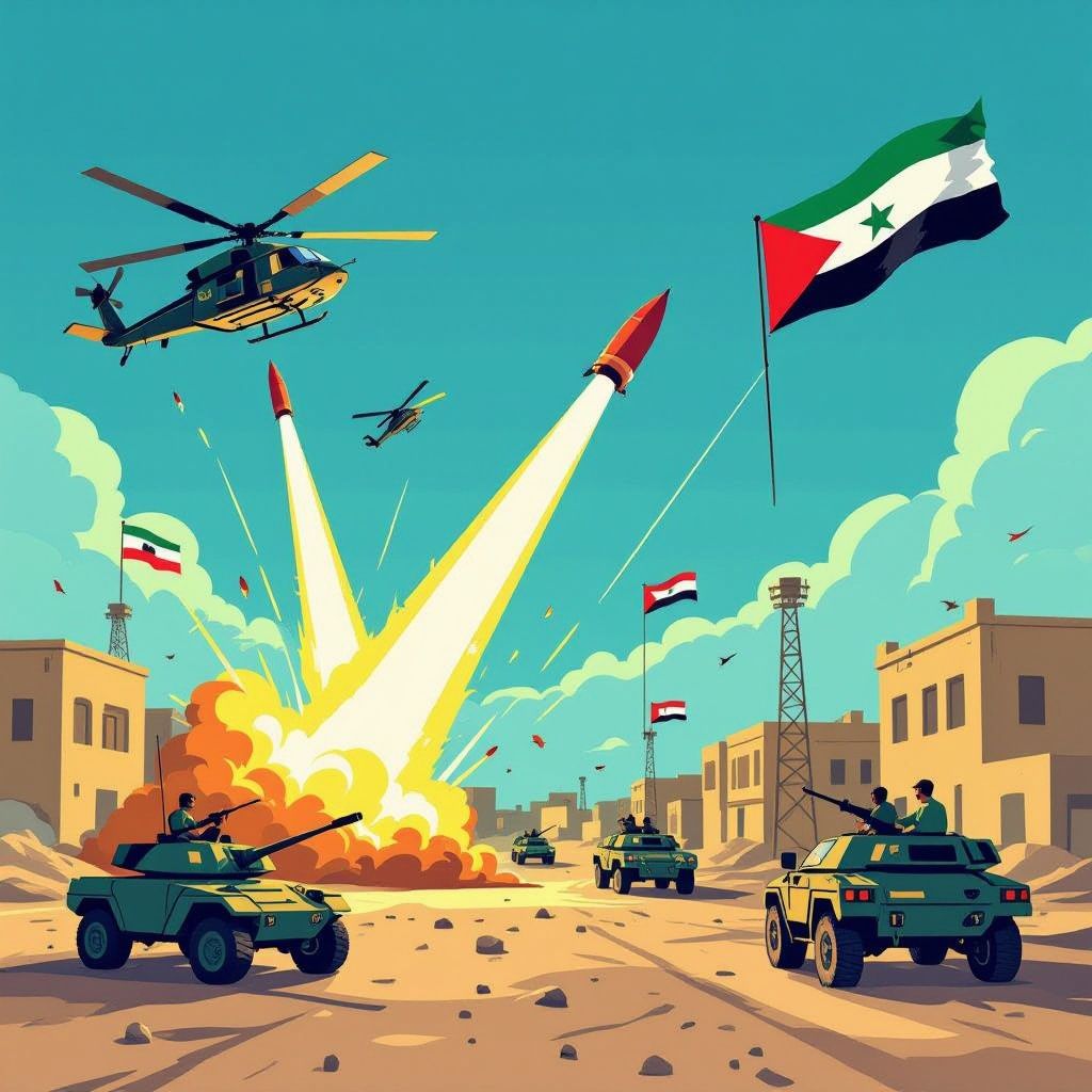Iran lanceert raketaanvallen op Amerikaanse bases na escalatie in de Golf