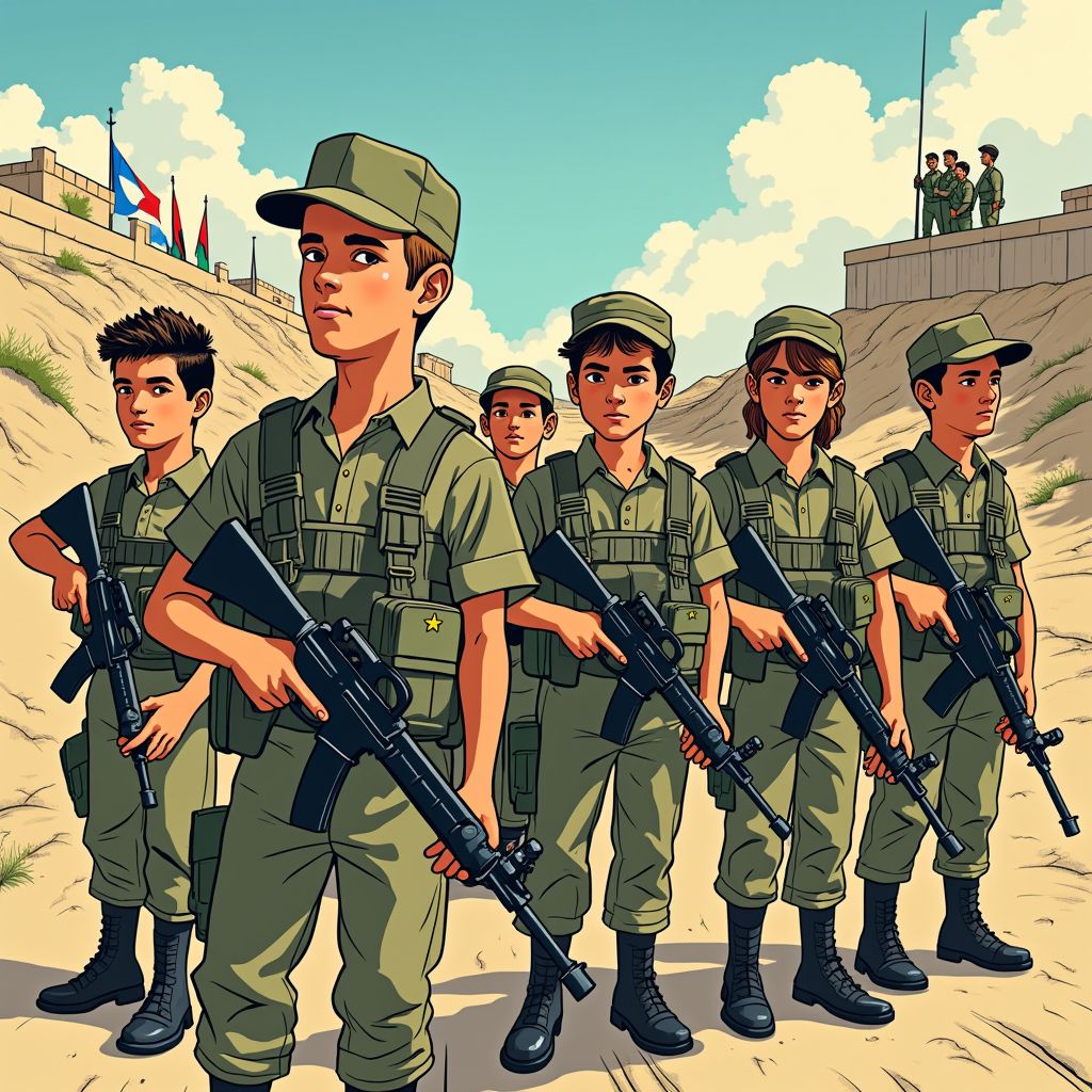 nederlandse jongeren vechten in israëlische strijdkrachten