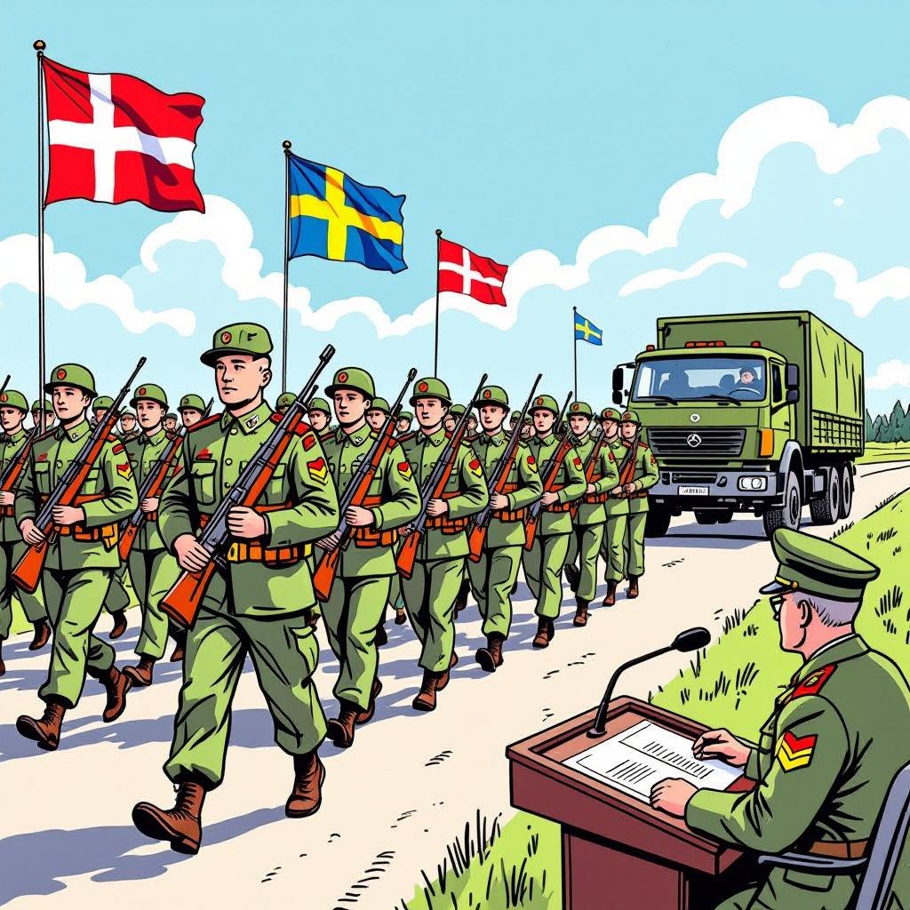 denemarken stuurt 850 soldaten naar letland als opvolger van zweden