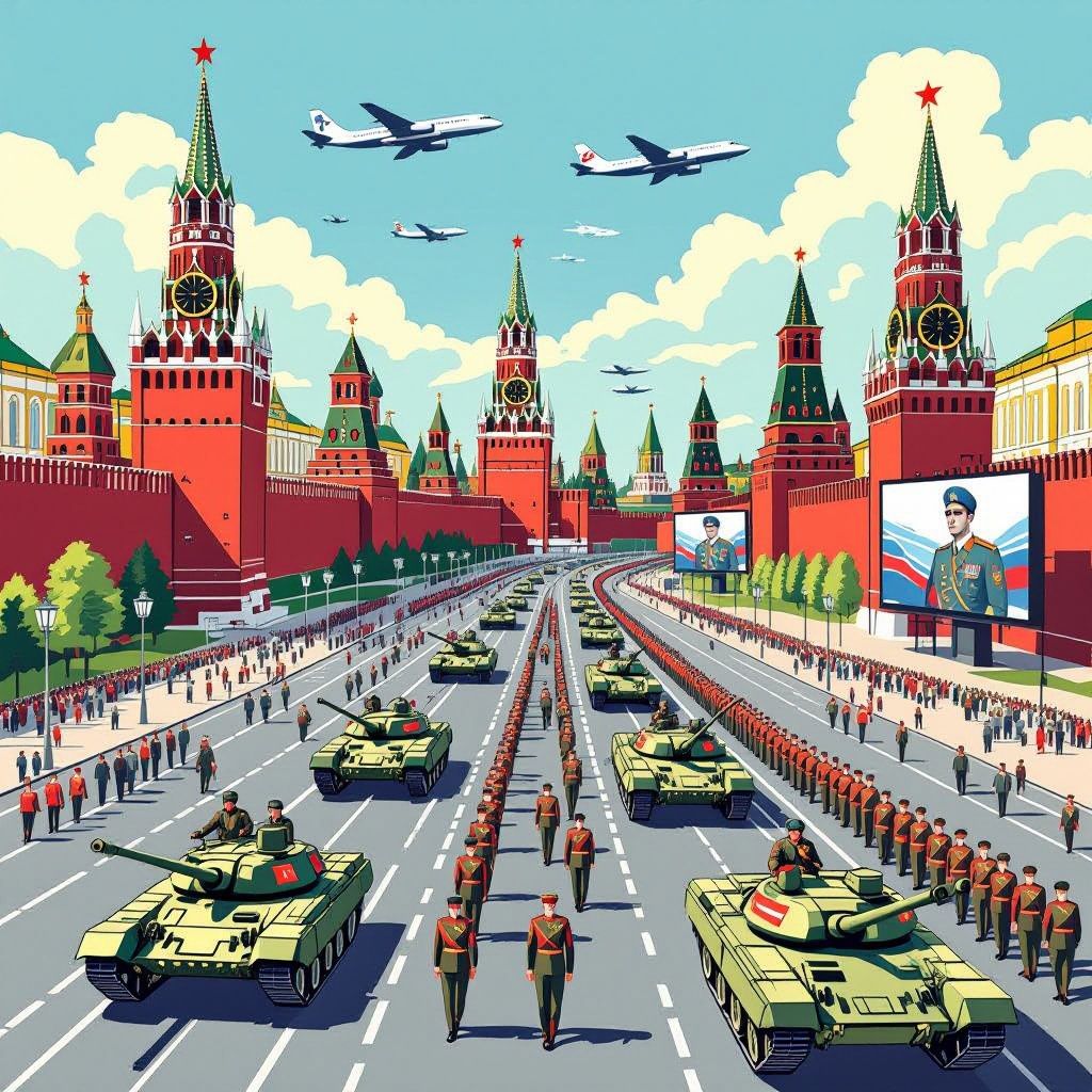parade zonder tanks: wat het zegt over russische slagkracht