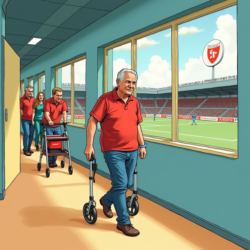 jan boskamp herstelt na zware strijd met spierreuma