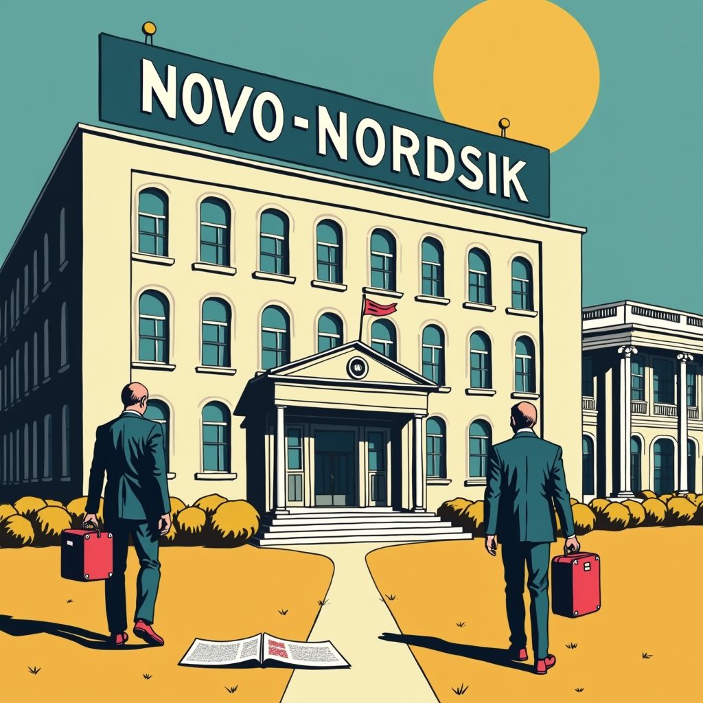 novo Nordisk waarschuwt: marktdruk zet omzet en koers onder druk