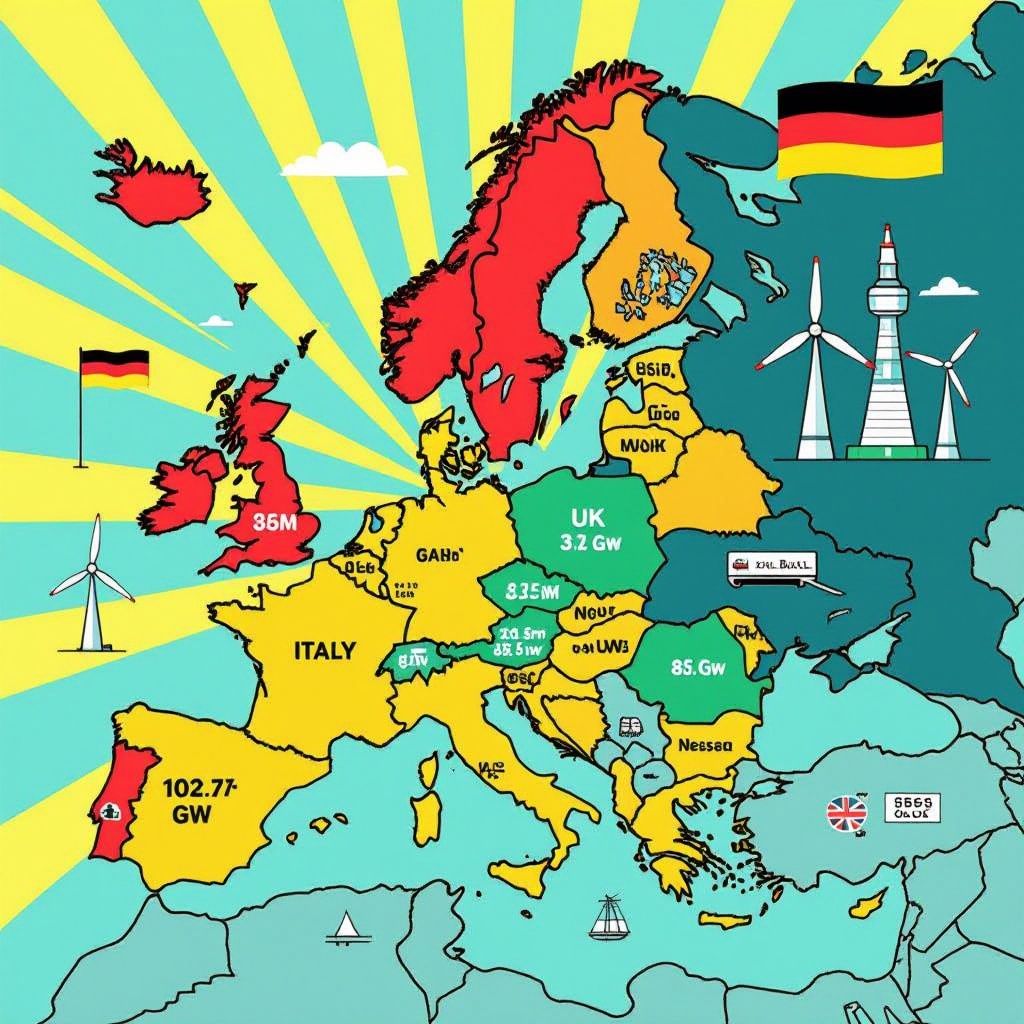 europese opslagcapaciteit breekt 100 gw en loopt kernenergie voorbij