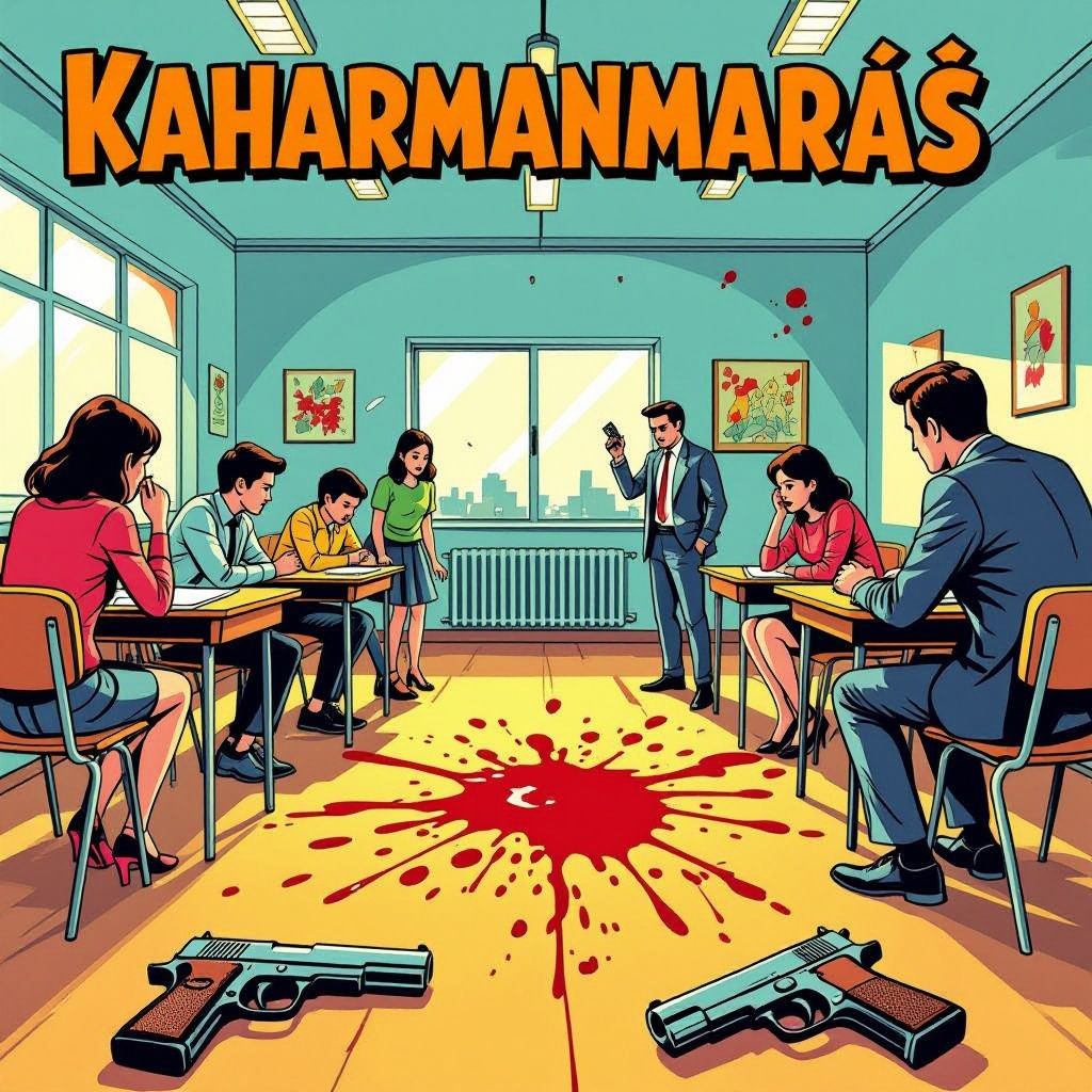 schokkende schietpartij op middelbare school in kahramanmaraş