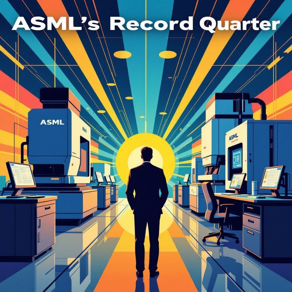 ASML boekt recordkwartaal op de voordracht van kunstmatige intelligentie