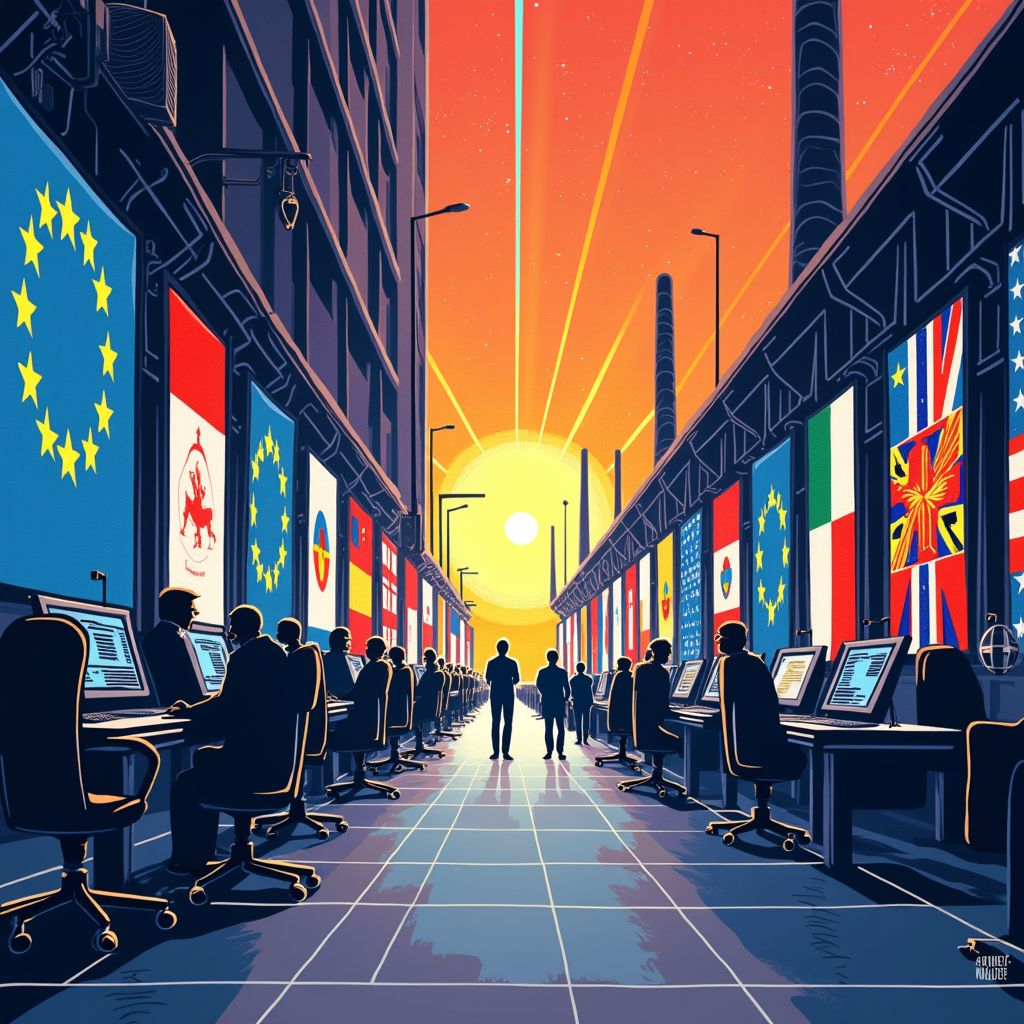 regionen nemen het heft in eigen hand bij europese transitie