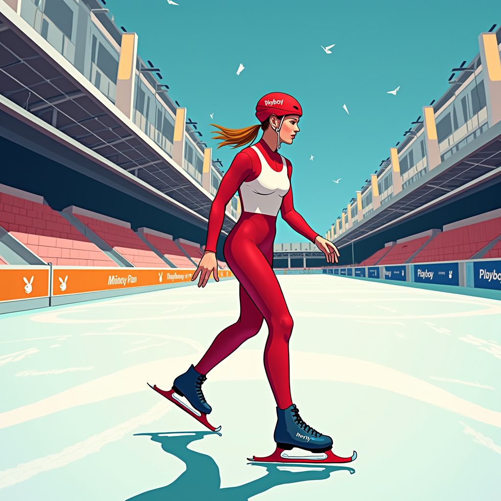 joy beune steps into the spotlight beyond the ice