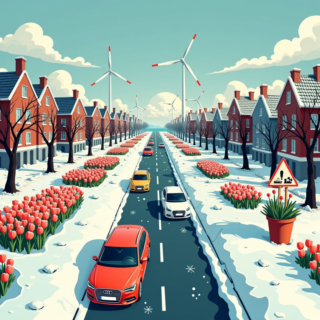 lente onderbroken: onverwachte sneeuw en nachtvorst dit weekend