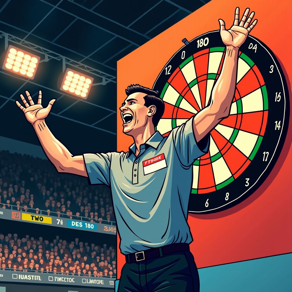 beau greaves breekt barrière met perfecte leg op pdc proTour