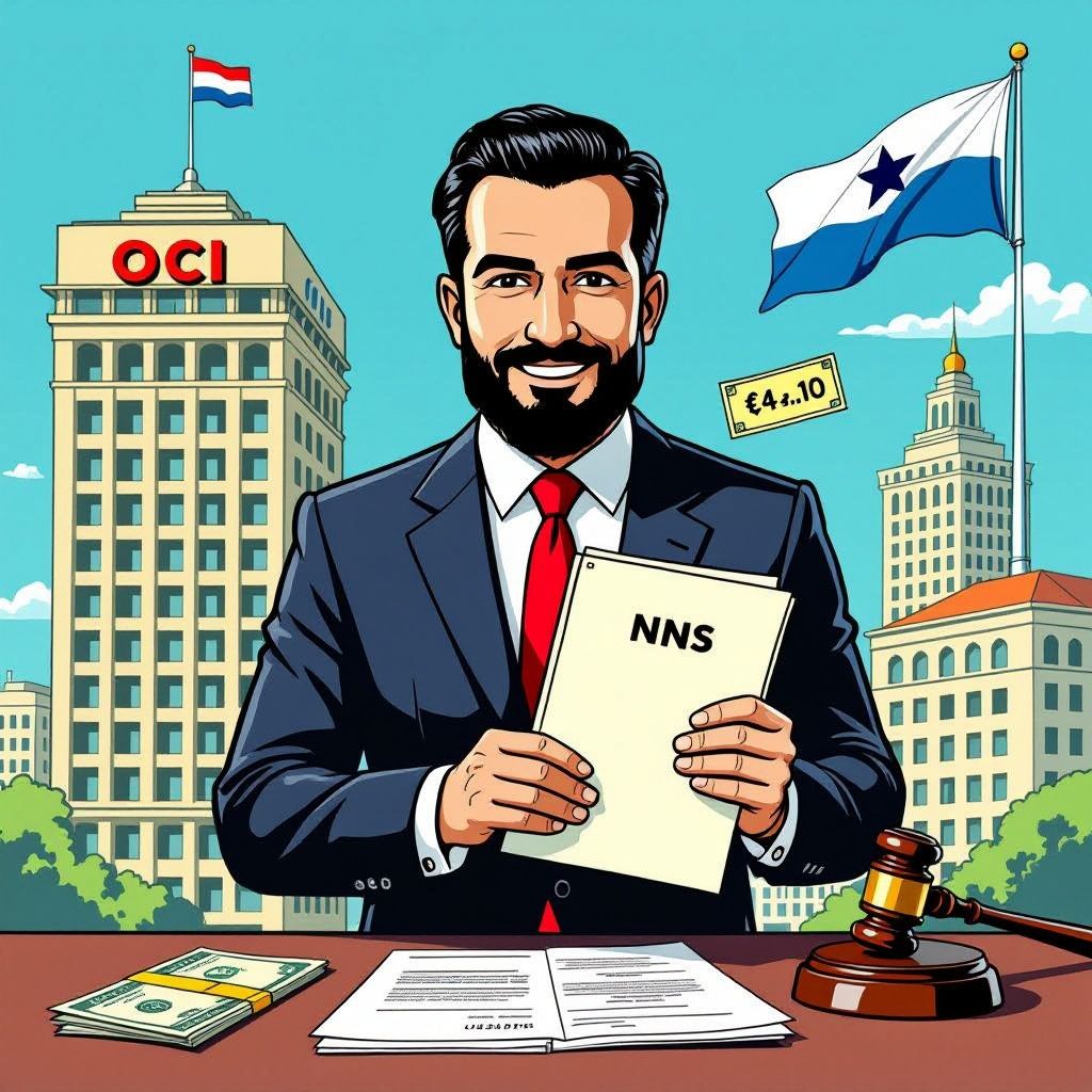 sawiris biedt 4,10 euro per aandeel en schaakt de impasse bij oci