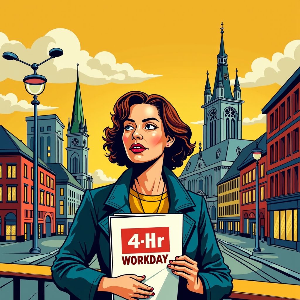 een werkdag van 4 uur? vrouw uit utrecht daagt nederland uit