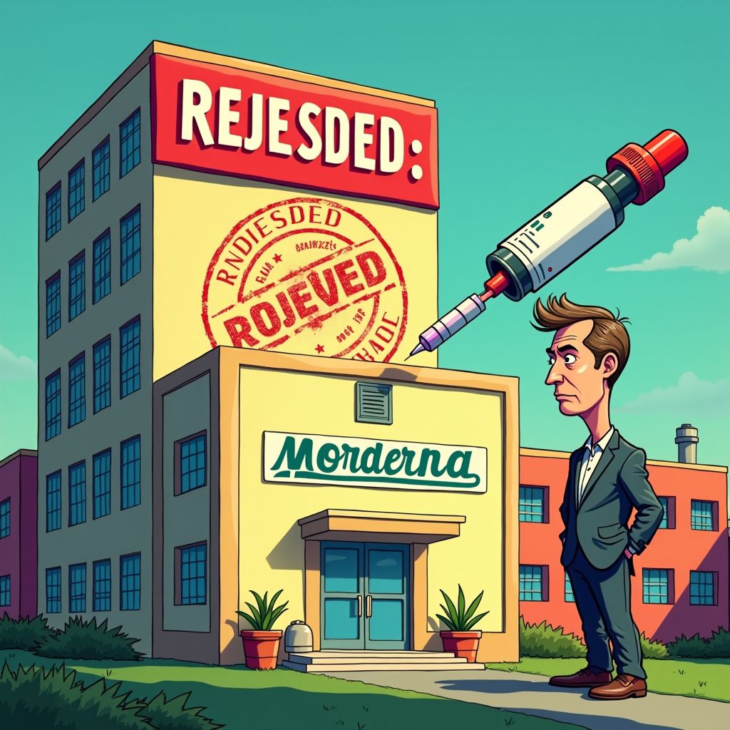 moderna's mRNA-griepvaccin stuit op veto van fda