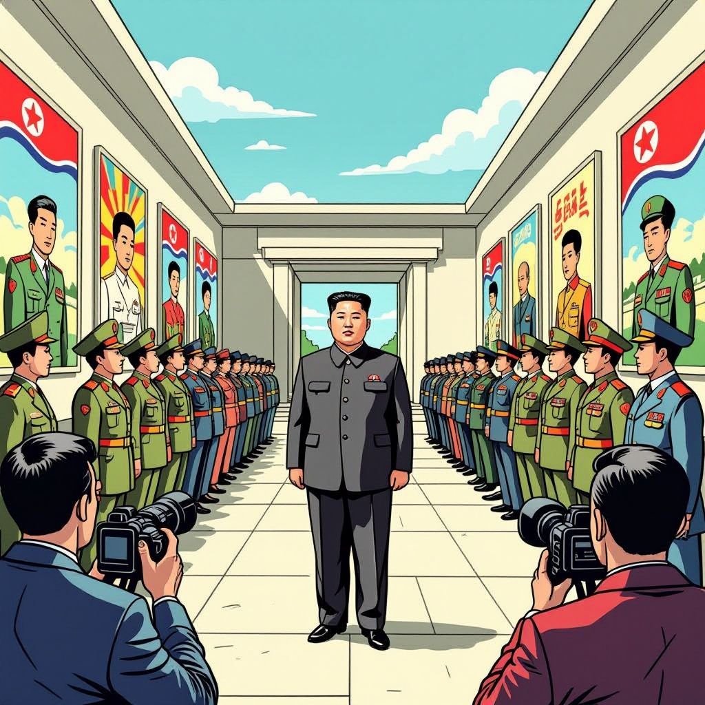 kim jong-un prijst soldaten die zichzelf opblazen in oekraïne