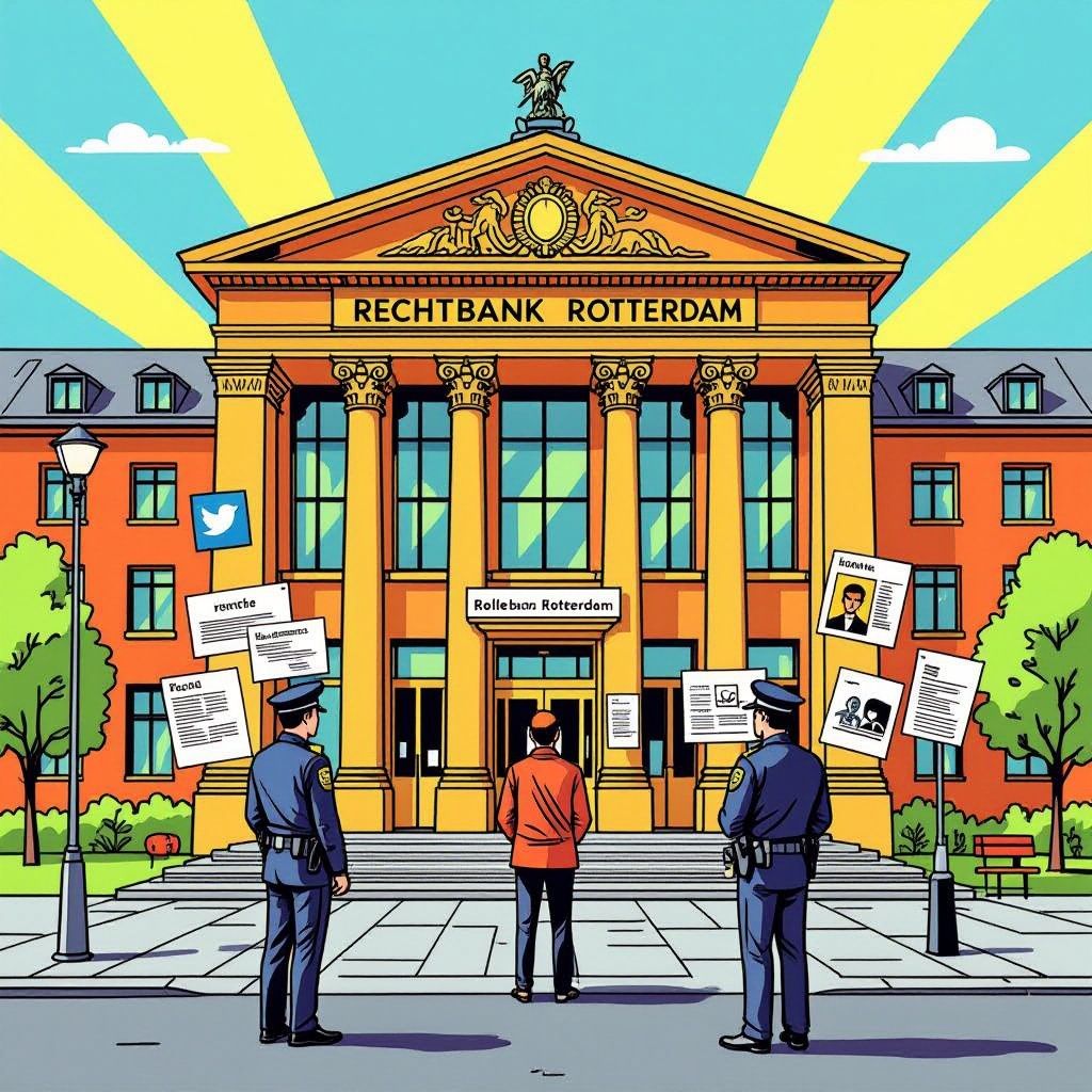 broer van 'bolle jos' drie maanden langer vast in rotterdam