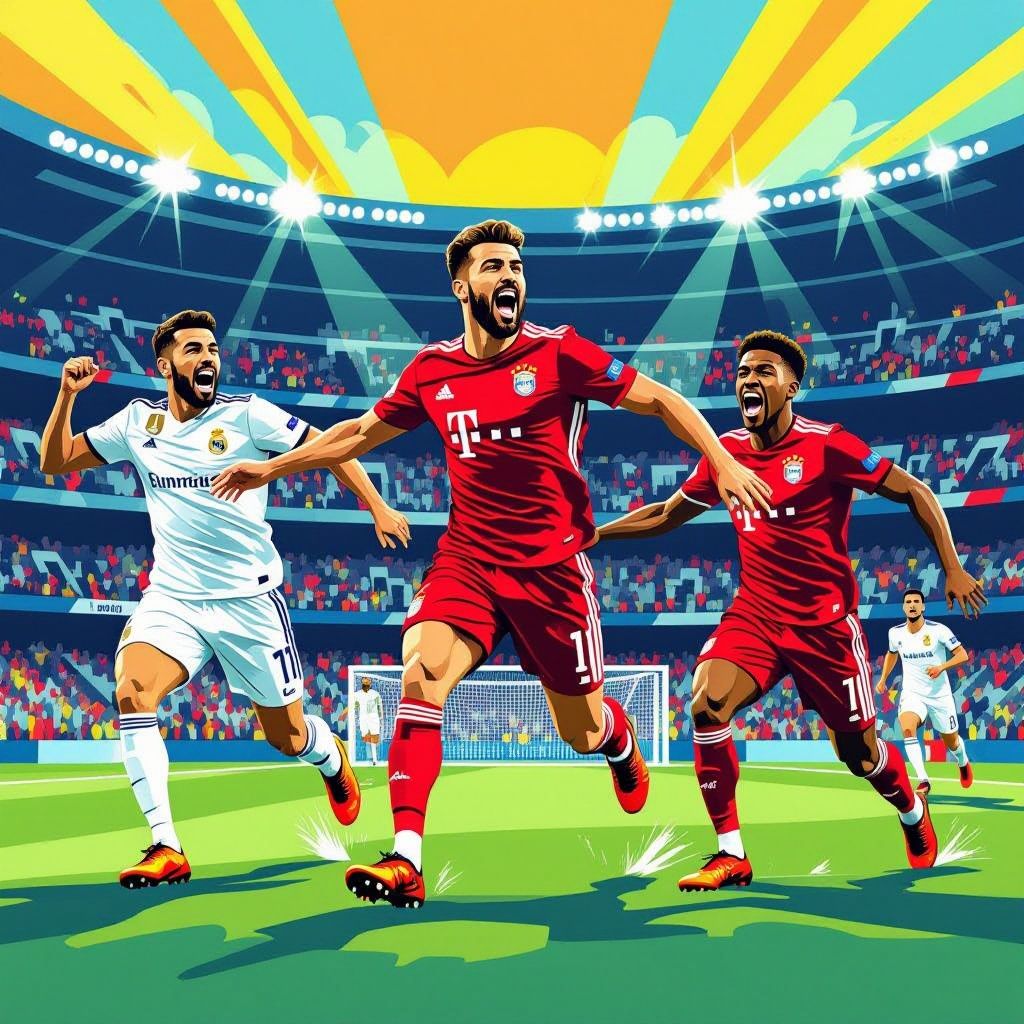 real madrid survives munich thriller to edge past bayern