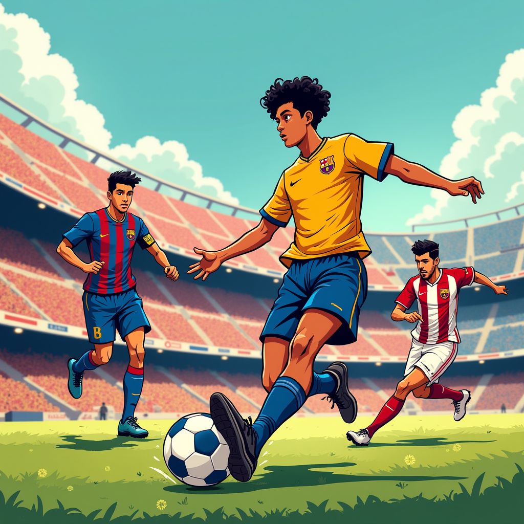 een zucht van verbazing: yamal's moment van pure klasse