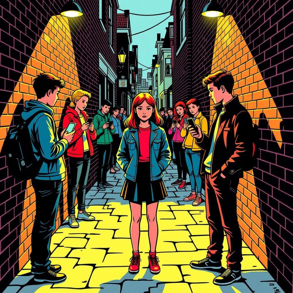 filmpje van verkrachting door jongens (13 en 14) verspreid op sociale media