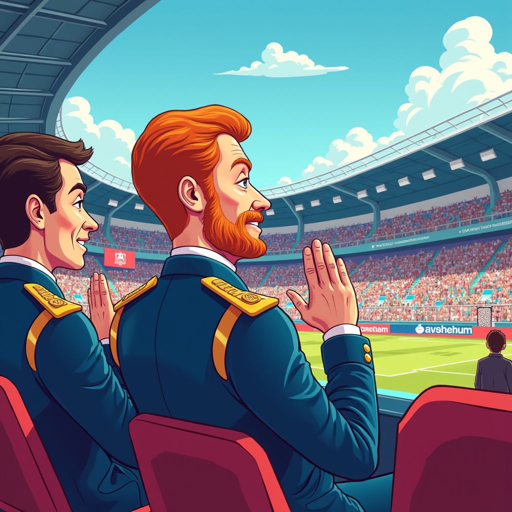 Koning Willem-Alexander ziet Oranje strijden om plek in WK-halve finale