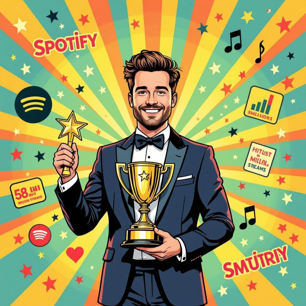 samuel welten wint buma award met 58 miljoen streams