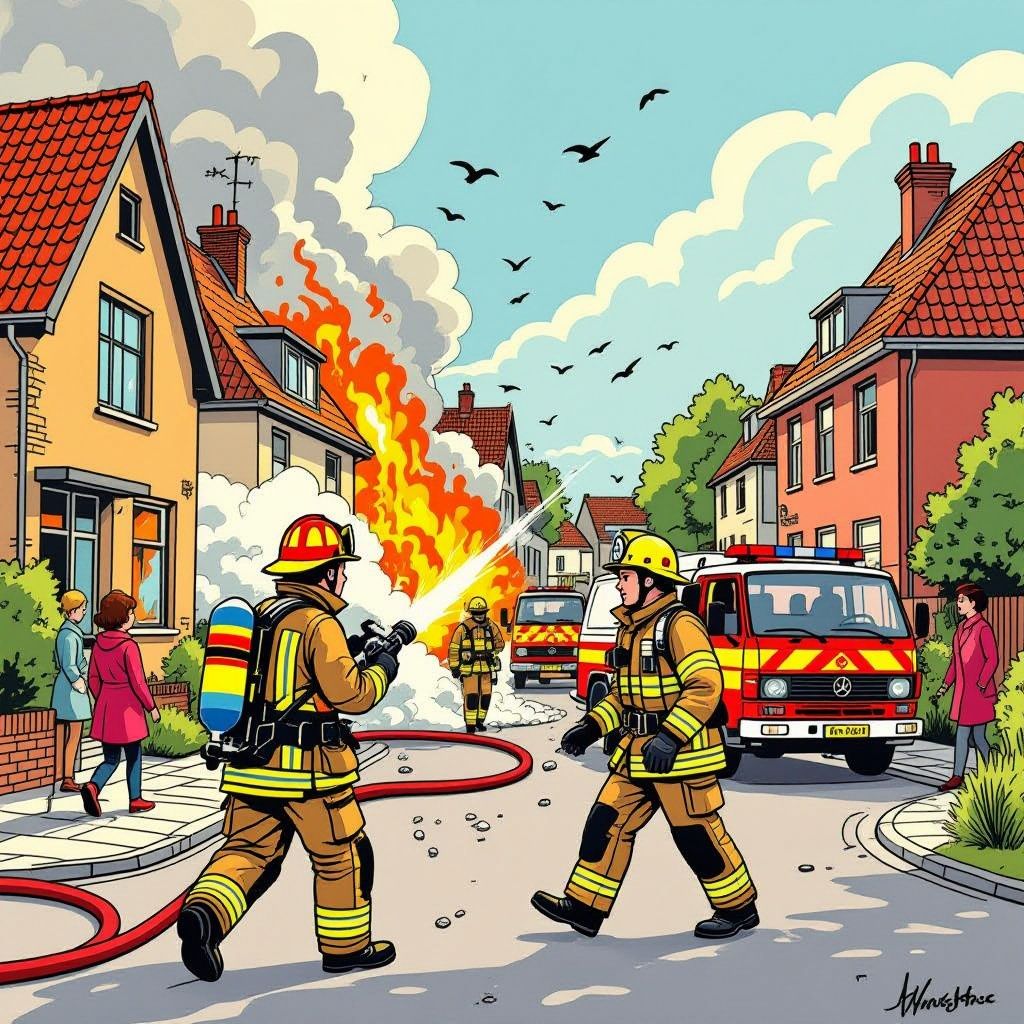 asbestgevaar na woningbrand in arnhem forceert massale evacuatie