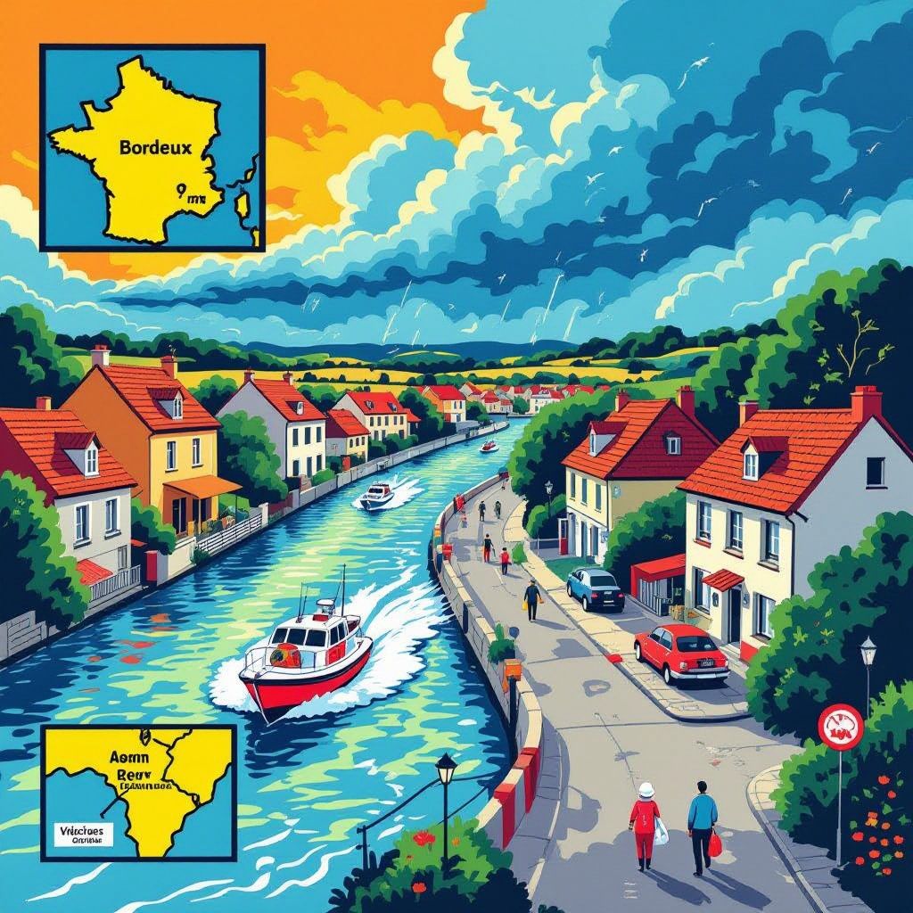 frankrijk op zwart water: 35 dagen regen zet westen in alarm