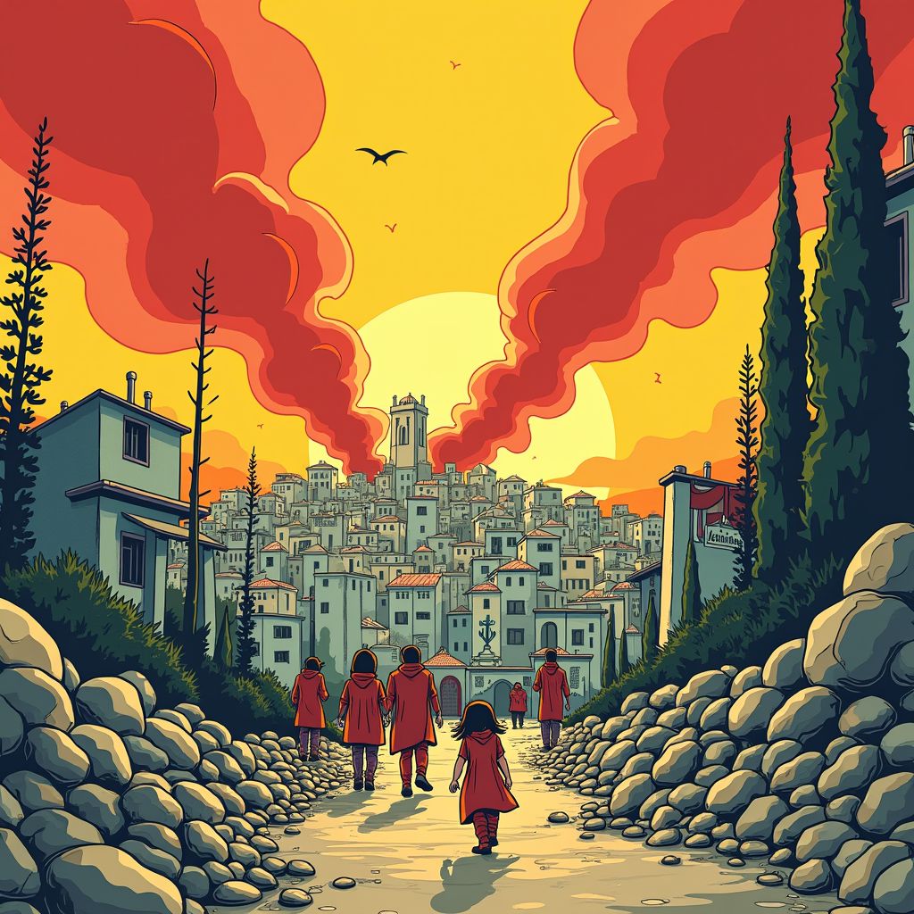 meer dan 1,2 miljoen vluchtelingen na israëlische invasie in zuid-lebanon