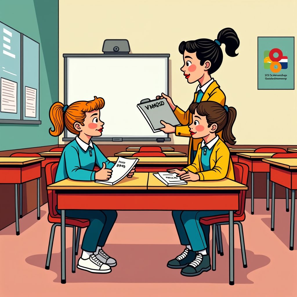 Meisjes doen beter op toetsen, maar krijgen toch vaker een lagere schoolplanning