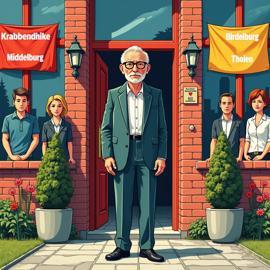 bert vogel (73) overleden — school naar nationaal niveau gebracht