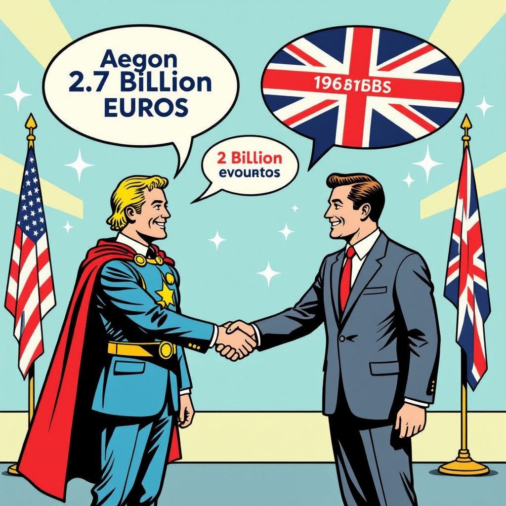 Aegon exits uk market in €2.7 billion deal with standard life