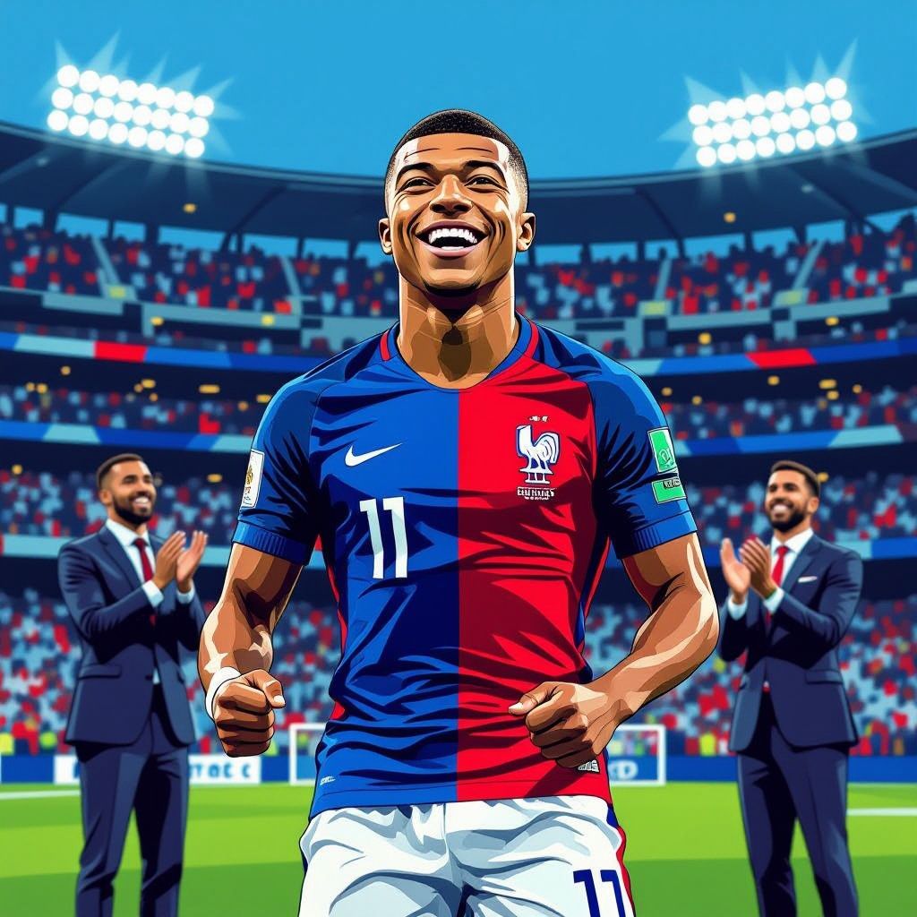 mbappé breekt knock-outrecord en tilt frankrijk naar achtste finales