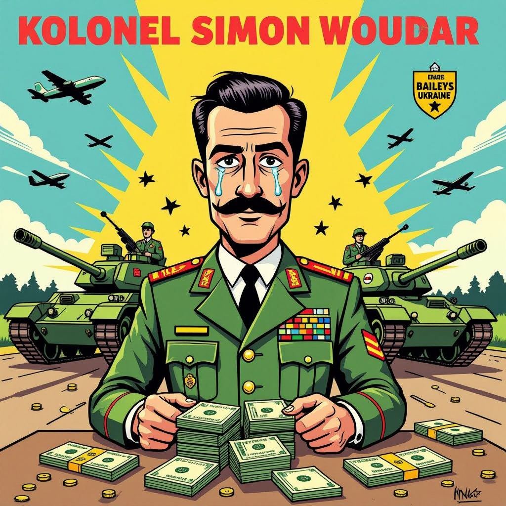 een kolonel, 13 miljard en tranen bij de overdracht