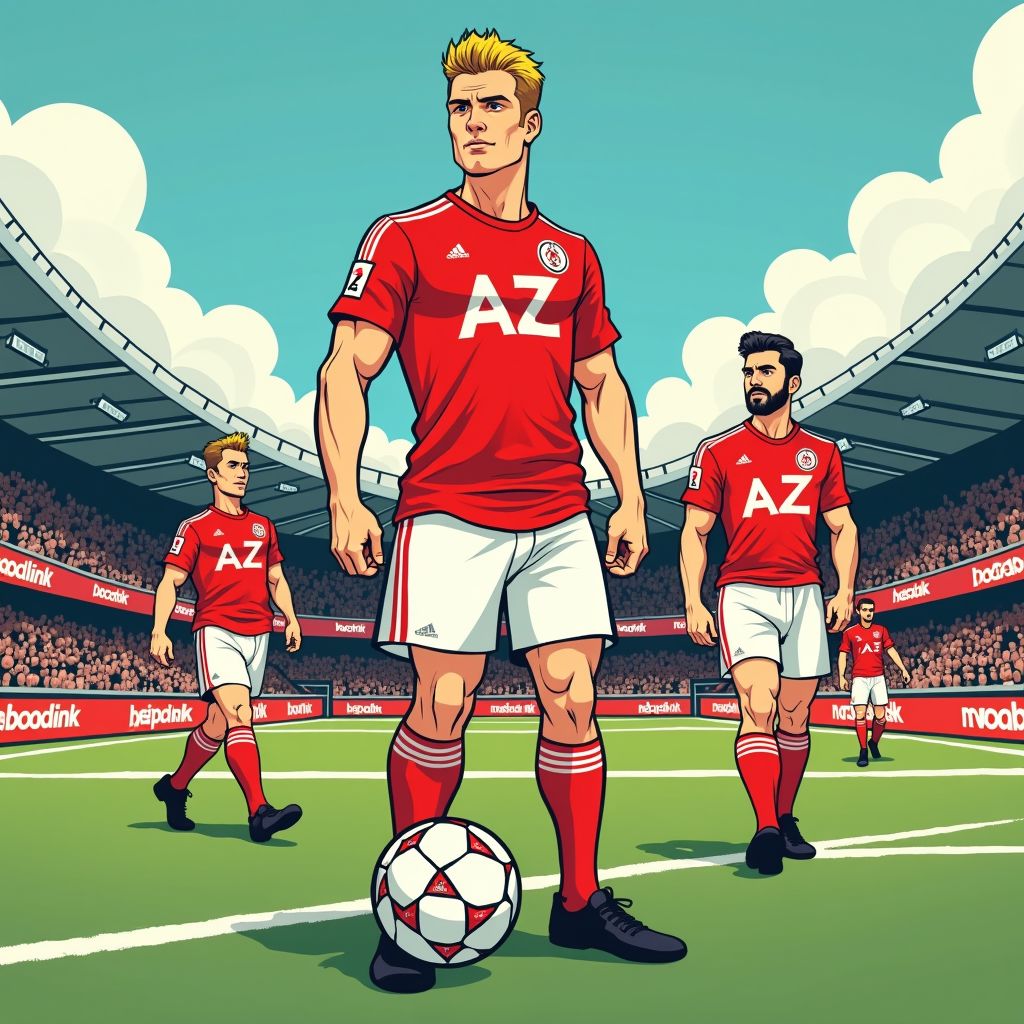 troy parrott blijft de man bij az, ondanks nieuwe concurrentie