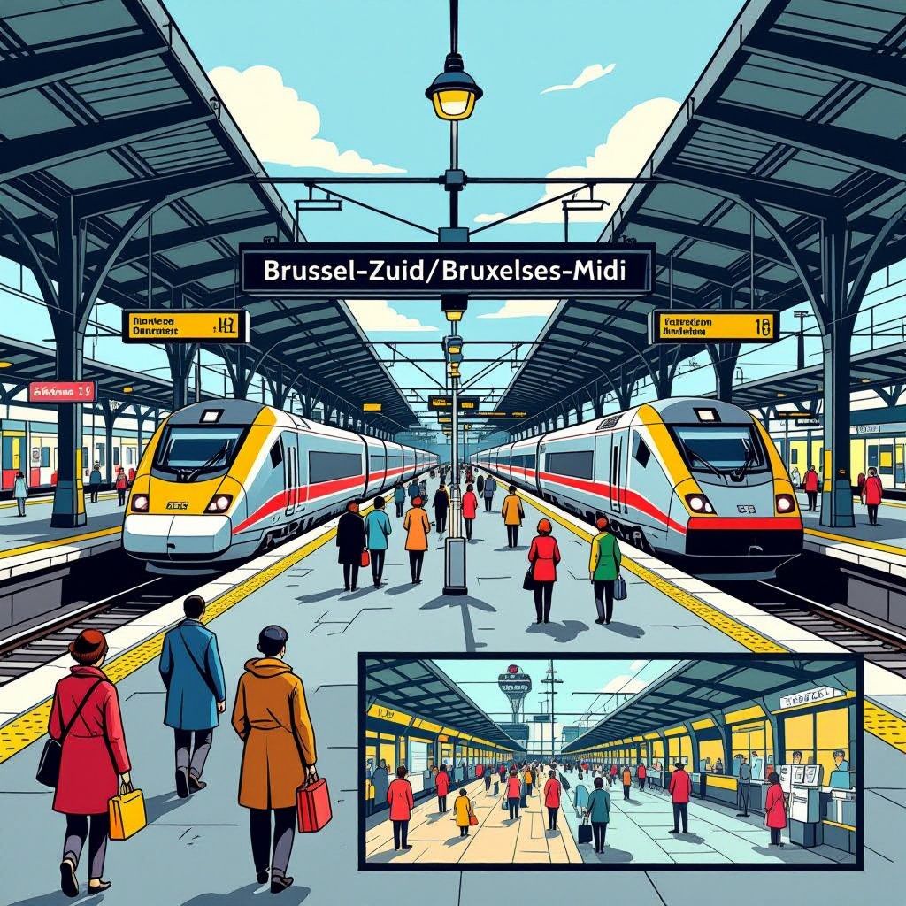 eurostar schrikt reizigers: vertrek nu vanuit brussel-zuid nadat kabelbrand spoor bij rotterdam uitviel