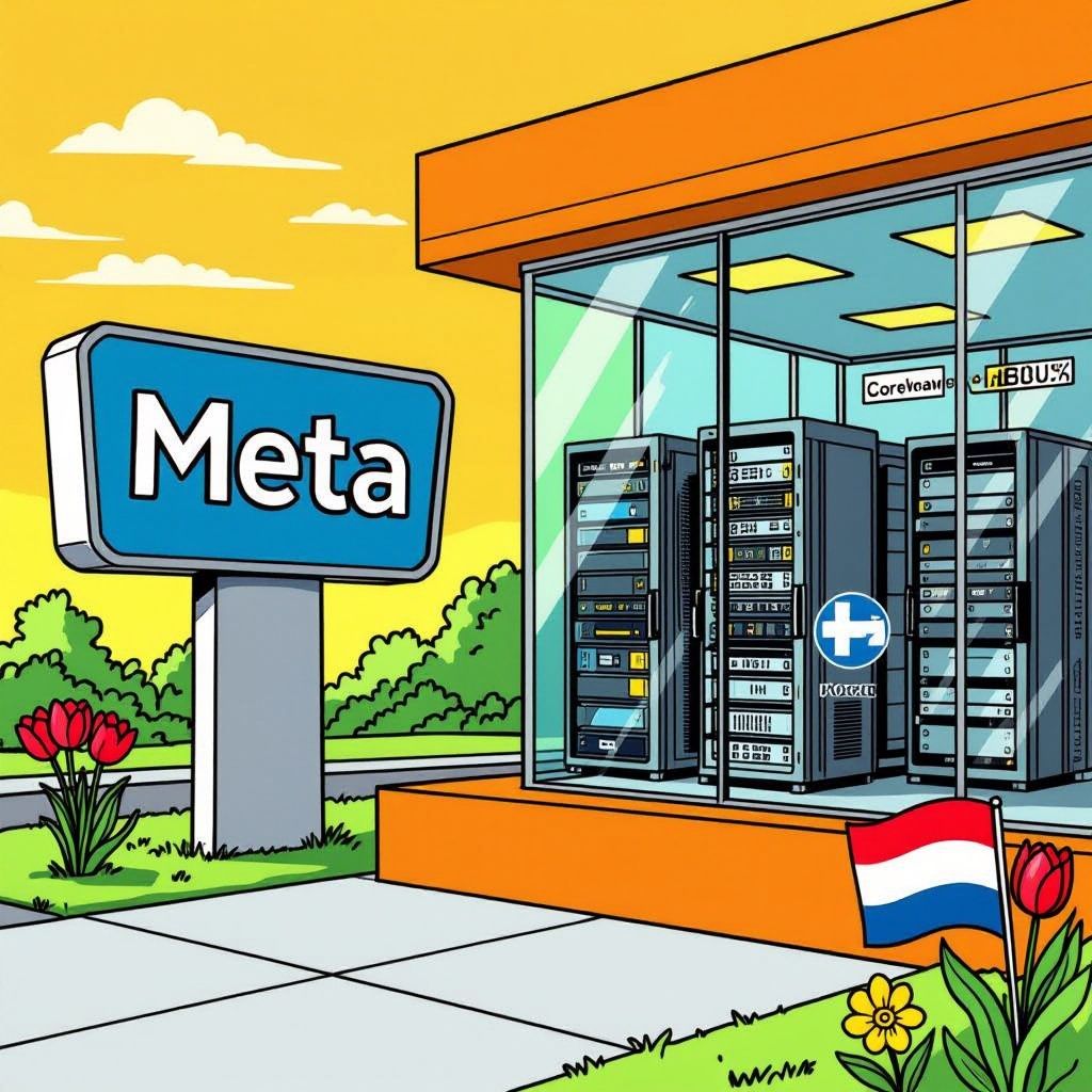 meta zet overtollige ai‑rekenkracht uit menlo park in de etalage
