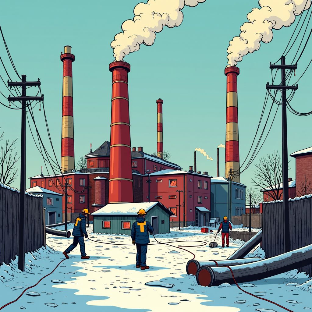 Krachtcentrale in Kyiv zwaar beschadigd door Russische aanval