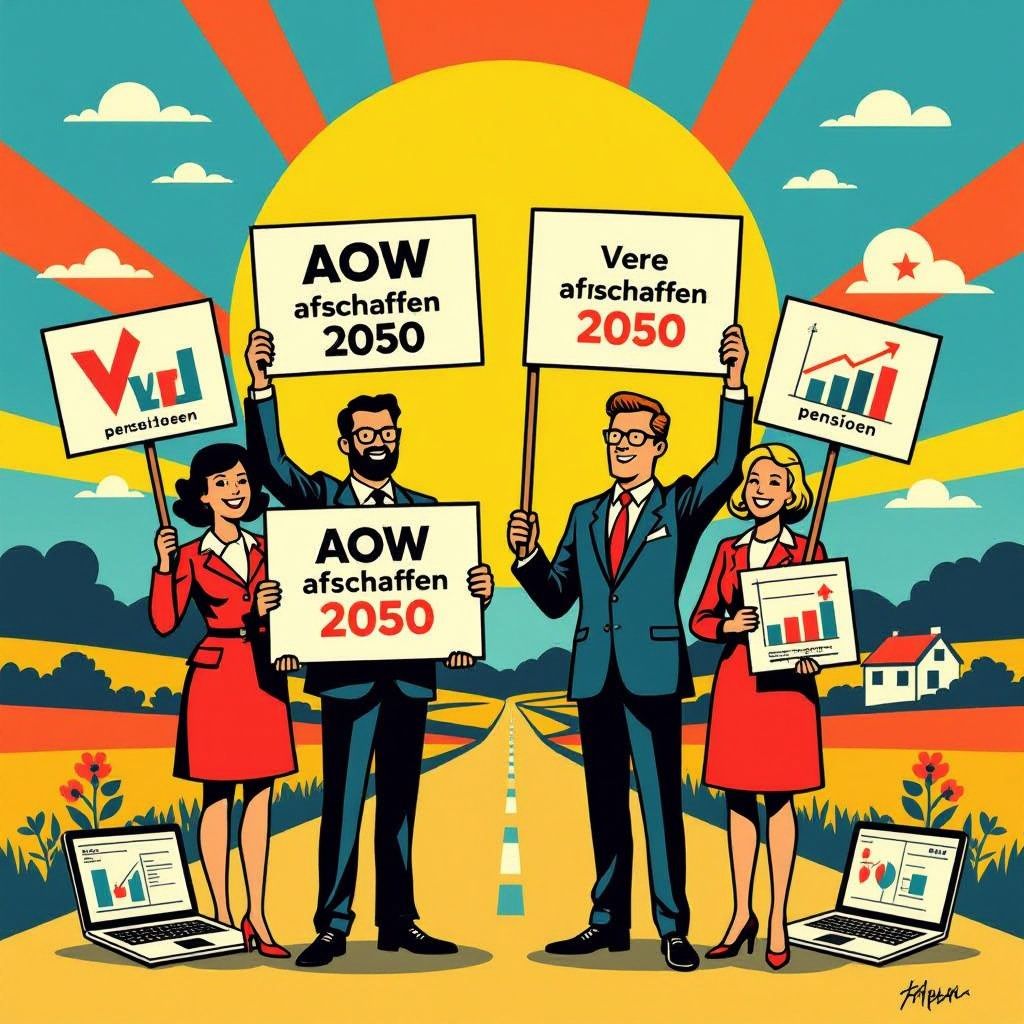 JOVD roept op tot afschaffing van de AOW tegen 2050