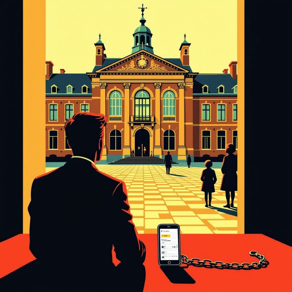 leiden: digitale sporen ontmaskeren moord met hondenketting